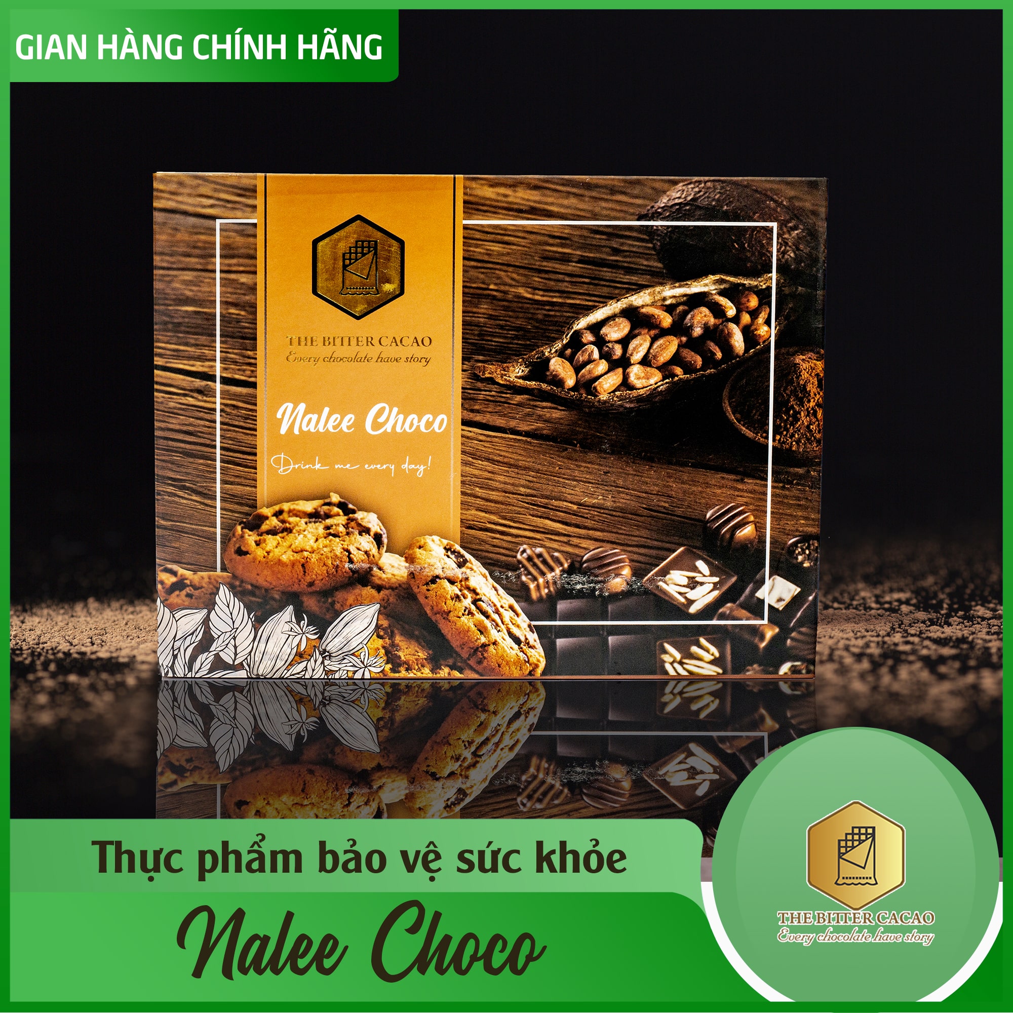 Bột cacao tăng cân nalee choco - hãng phân phối chính hãng - ảnh sản phẩm 6