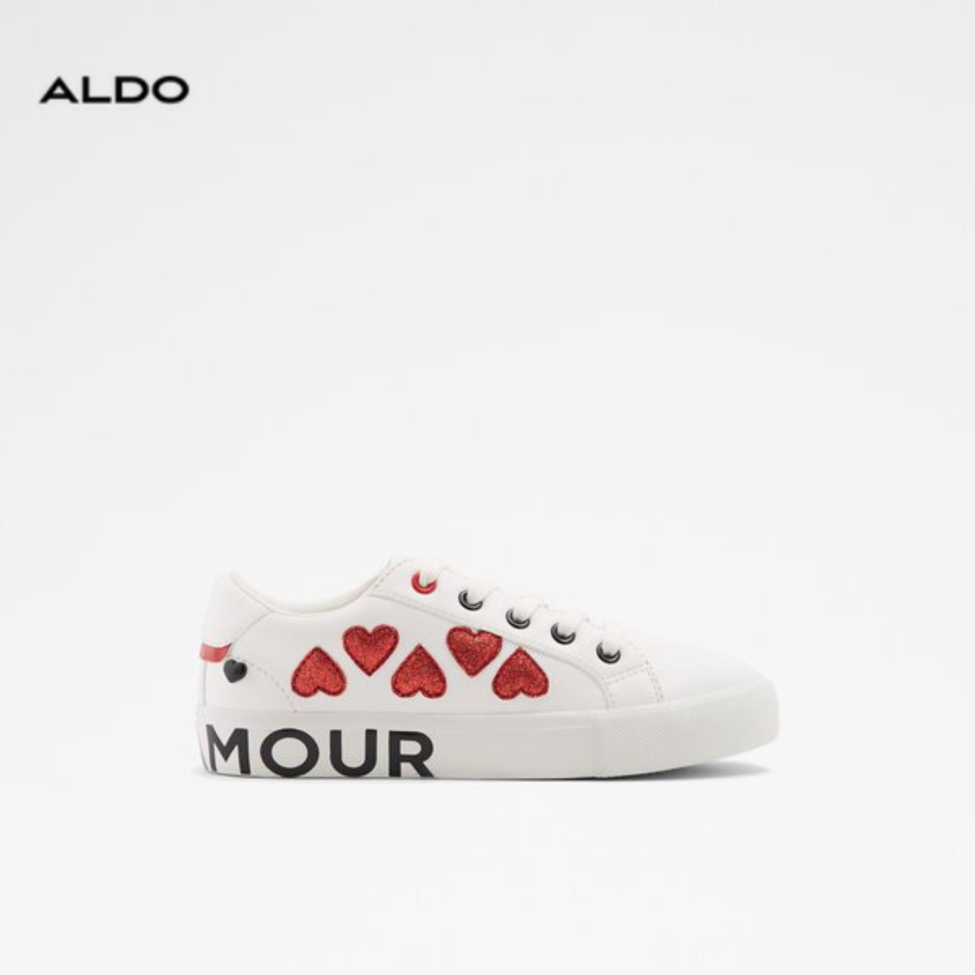 aldo sneakers white