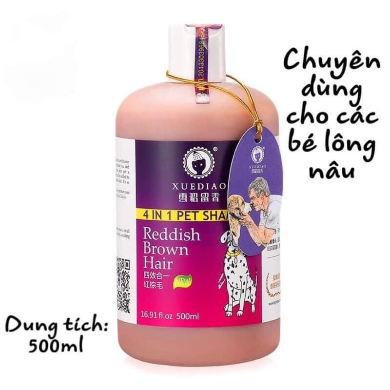 Sữa tắm dành cho cún lông trắng Xuediao