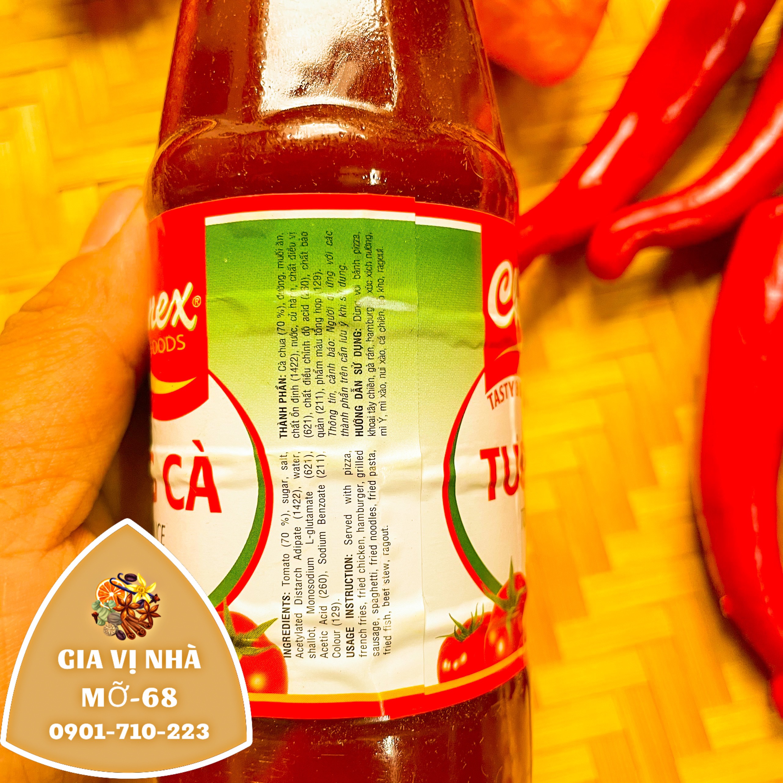 TƯƠNG CÀ CHOLIMEX 270GR