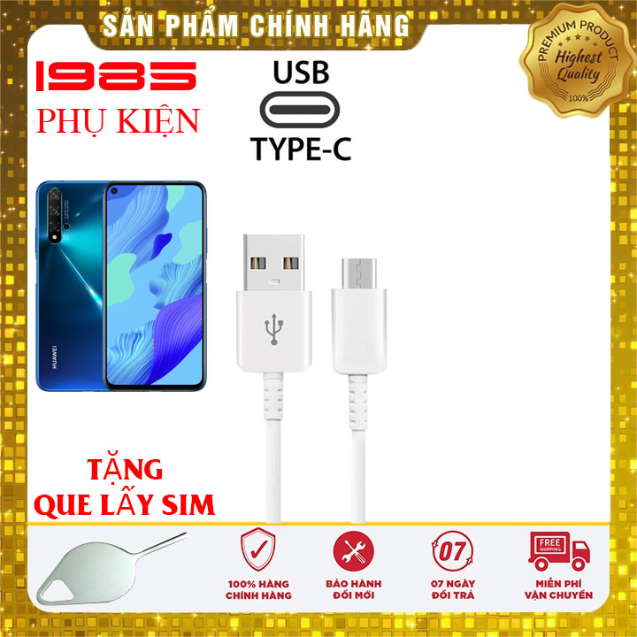 Cáp sạc nhanh cho huawei nova 5t