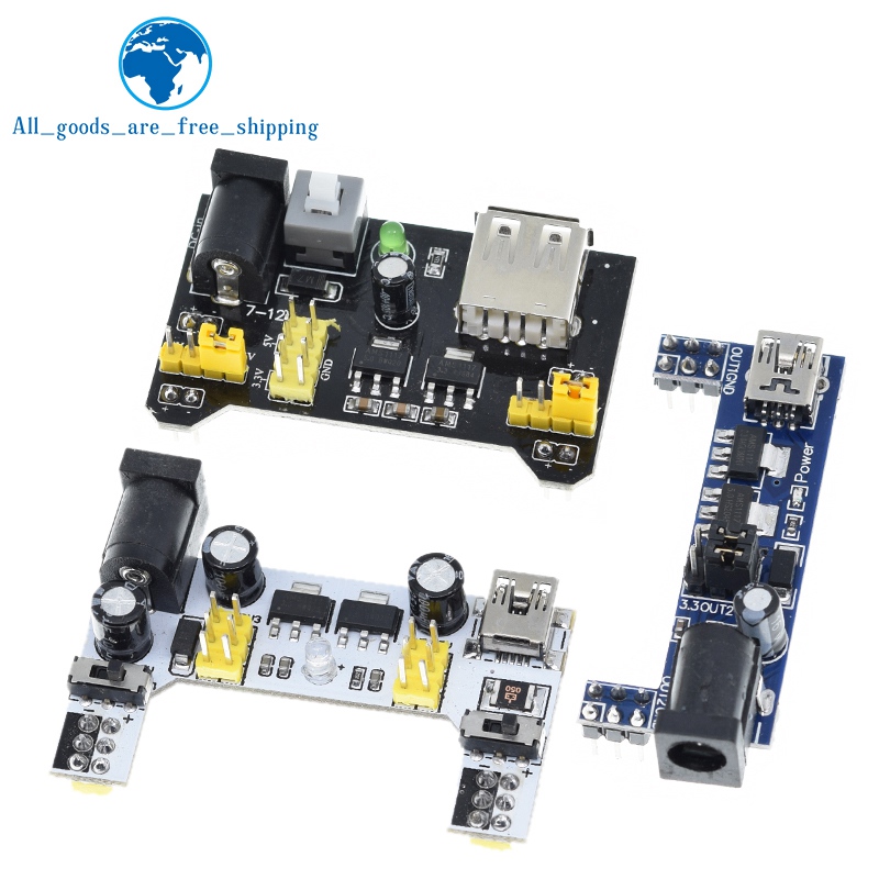 Mb102 Breadboard Power Supply Module /mb102 White Breadboard Dedicated ...