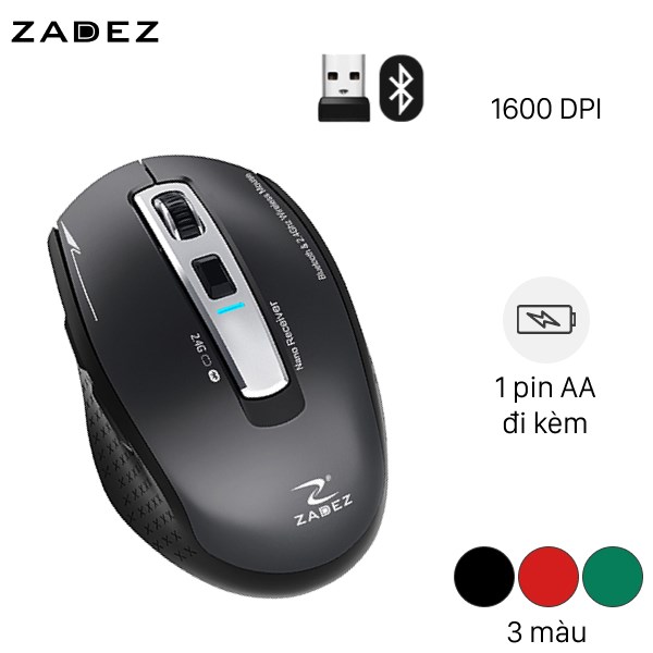 Chuột Bluetooth Zadez M350 ( Like New )