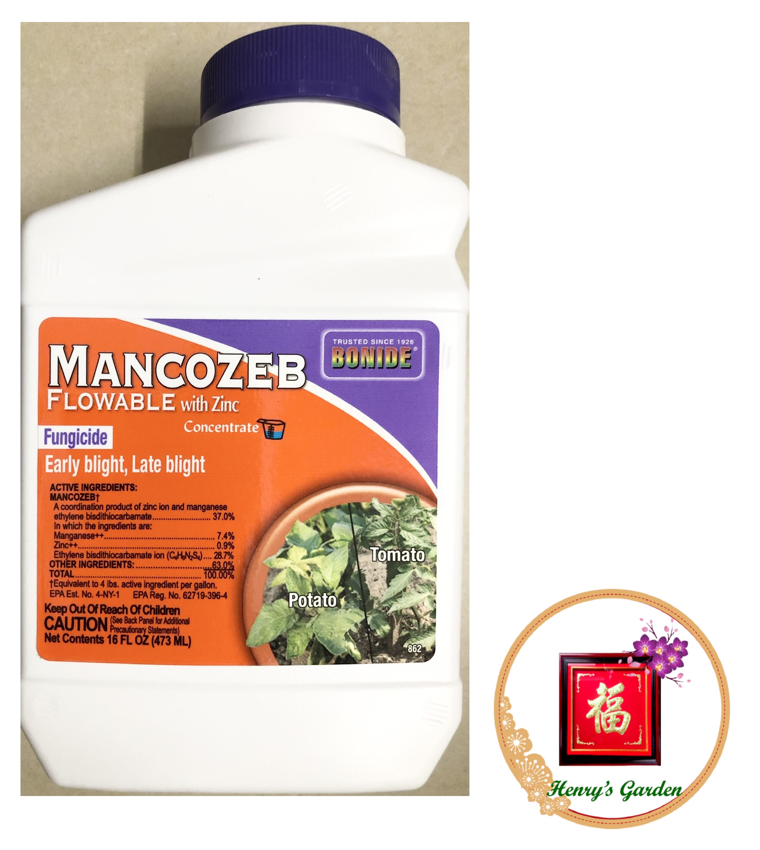 Thuốc Trị Nấm Mancozeb USA - #309A# 473ml