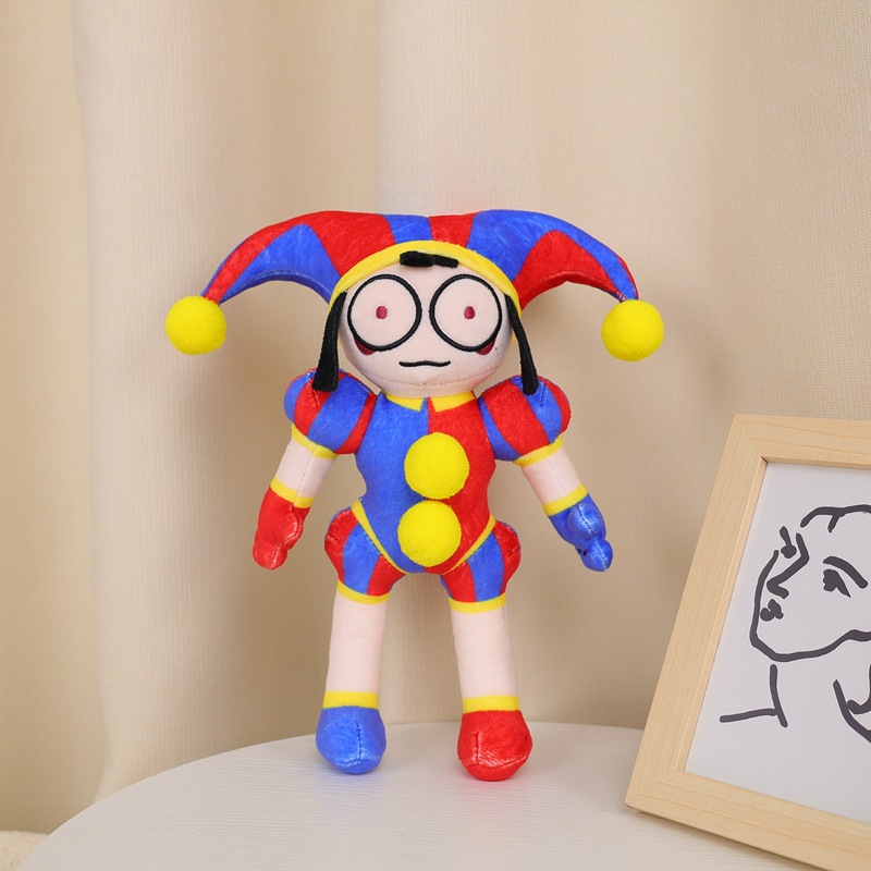 【Trick or Treat Alliance Mall】New Amazing Digital Circus Plush Toy Soft Stuffed Plushie Doll Christmas Birthday New Year Gifts Kids.