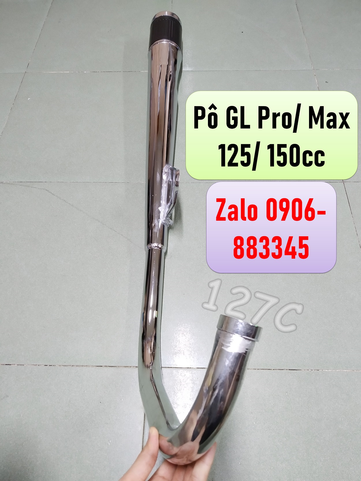 [HCM] Pô Honda GL pro/ max 125/ 150cc