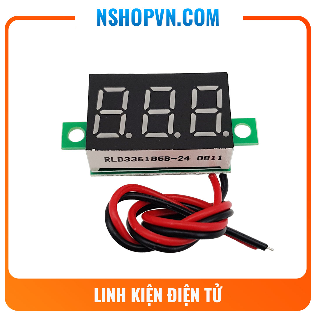Đồng hồ đo áp dc 2 dây 2.7~32vdc