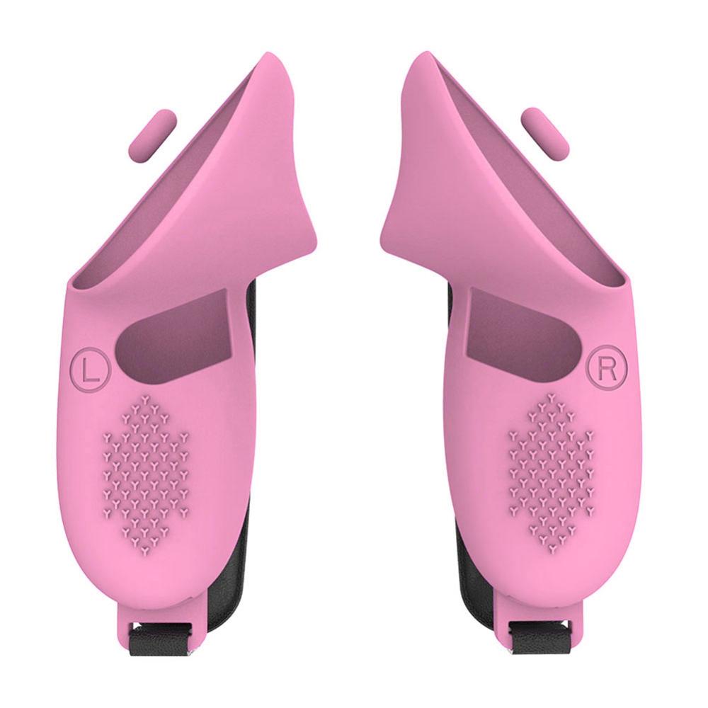 1 Pair TPU Controller Case Cover Non-Slip Controller Grips Cover Shockproof Anti-Fall for Meta Quest 3 VR Accessories