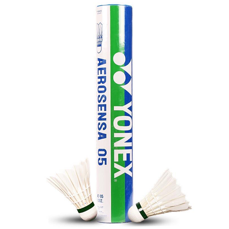 Bóng cầu lông lông Yonex shuttle aerosensa 02 03 05 09 40 50 60 bóng cầu lông lông rãnh chính hãng để tập luyện trận đấu