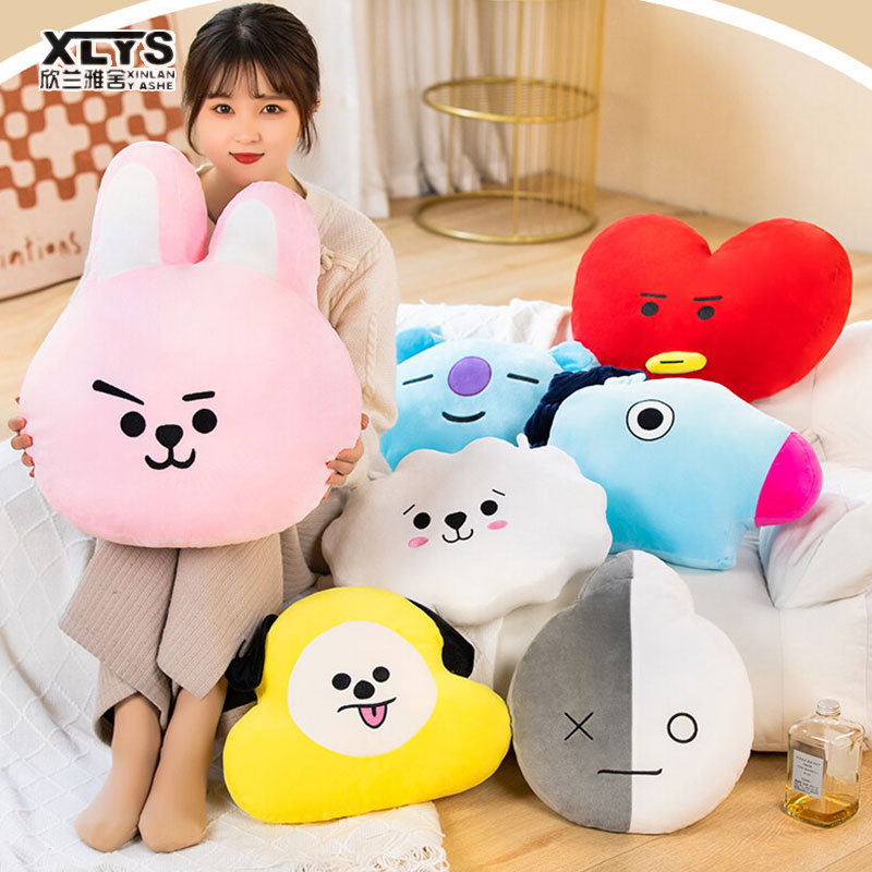 Cartoon throw pillow plush cushion cute throw pillow