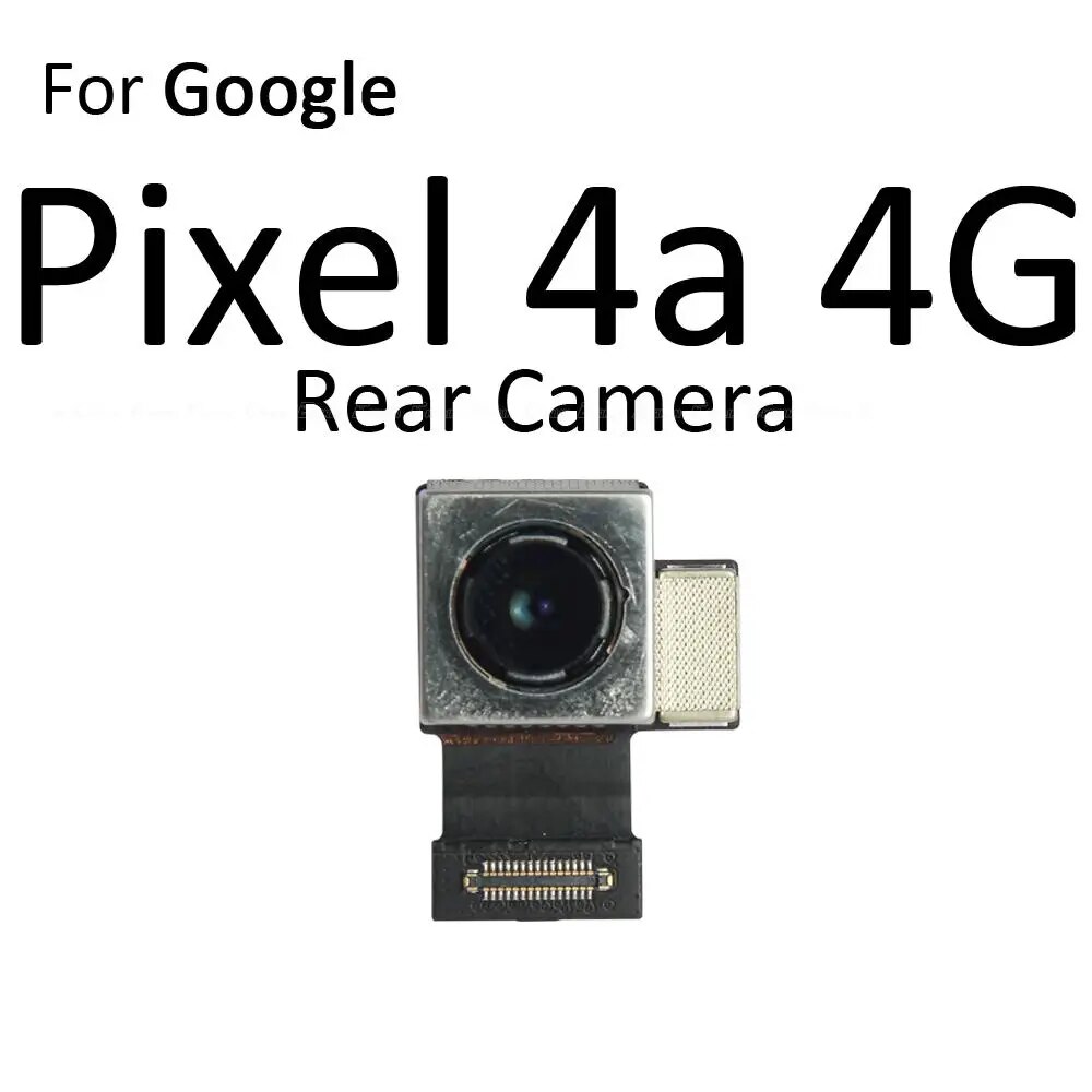 Selfie Front Facing Camera For Google Pixel 4 XL 4a 4XL 5 5a 6 Pro Rear Back Main Camera Flex Cable. 