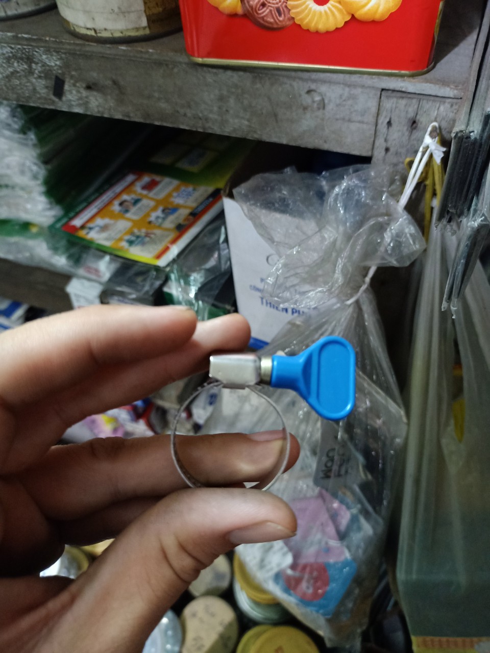 ĐAI SIẾT INOX, CỔ DÊ INOX SIZE 19 - 29 (CÓ TAY VẶN)