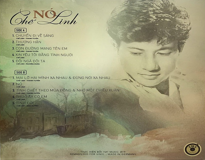 Đĩa cd chế linh - nó - đĩa cd nhạc vàng