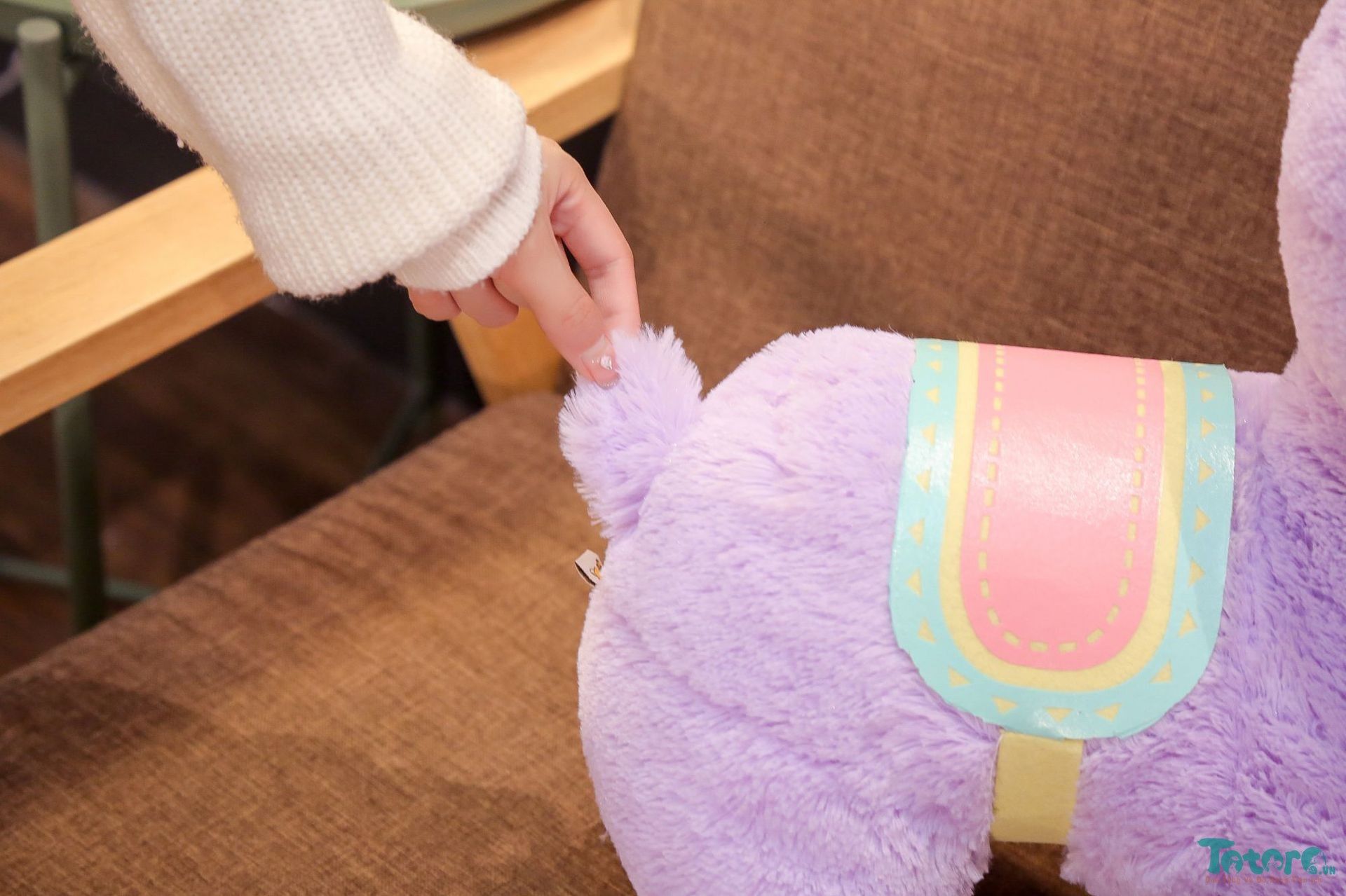 Thú bông Lạc Đà Alpaca mặt bư