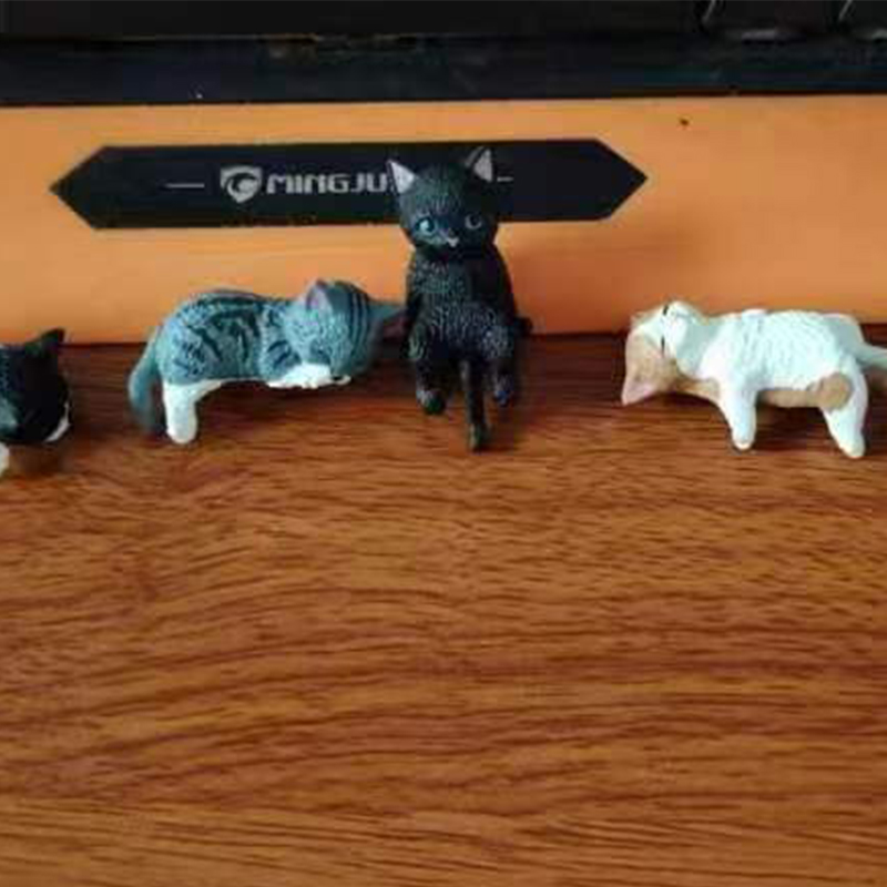 Cartoon%20Simulation%20Fish%20Tank%20Edge%20Hang%20Cat%20Aquarium%20Ornament%20Figurine%20Miniature%20Fayshow%20-%20Image%204
