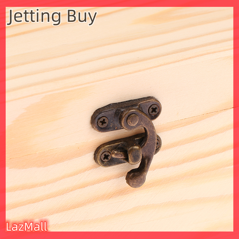 [Jettingbuy] sắp xếp hộp đựng đồ bằng gỗ hình chữ nhật giảm giá nhanh Hộp đựng đồ bằng gỗ
