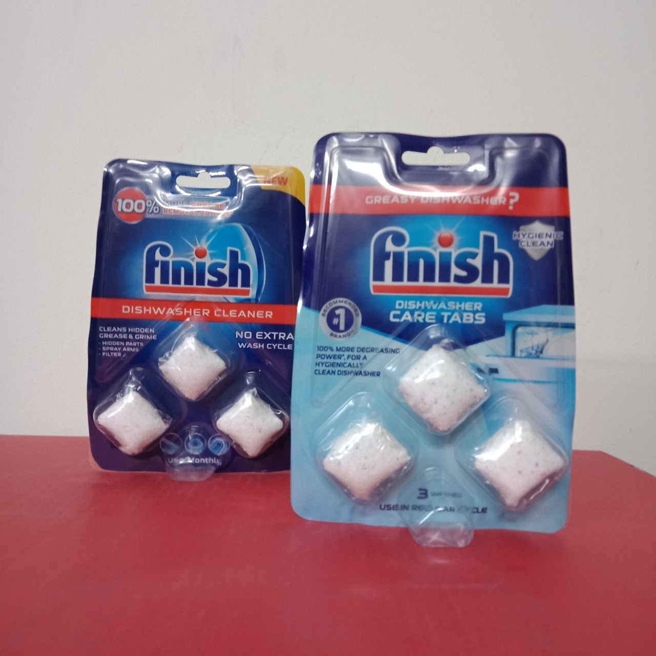 Viên vệ sinh máy rửa bát Finish chính hãng ( dùng tẩy rửa làm vệ sinh định kỳ máy rửa chén )