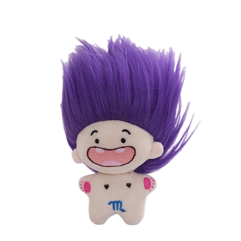 Búp bê búp bê chòm sao búp bê nhồi bông cotton 10cm ngộ nghĩnh đáng yêu doll búp bê cung hoàng đạo