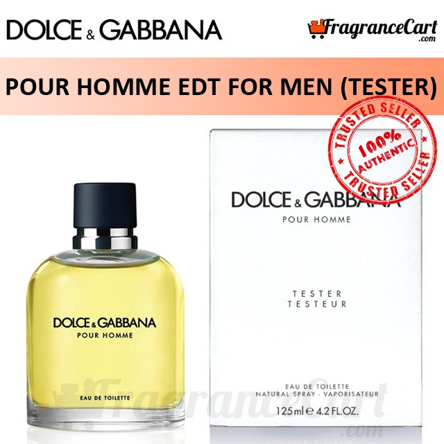 d&g pour homme 125ml