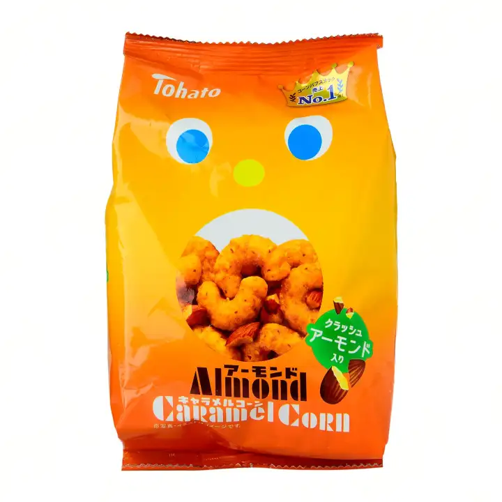 Tohato Almond Caramel Flavour Caramel Corn Snack Lazada Singapore