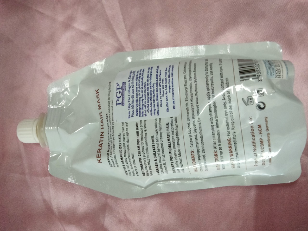 Hấp phục hồi Keratin PGP  - Trường Thọ, TĐ