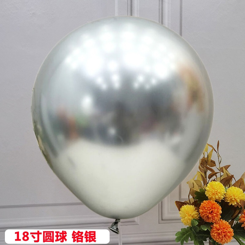 Bóng bay 24 inch ~ 60cm màu siêu nhũ mk55 tùy chọn màu