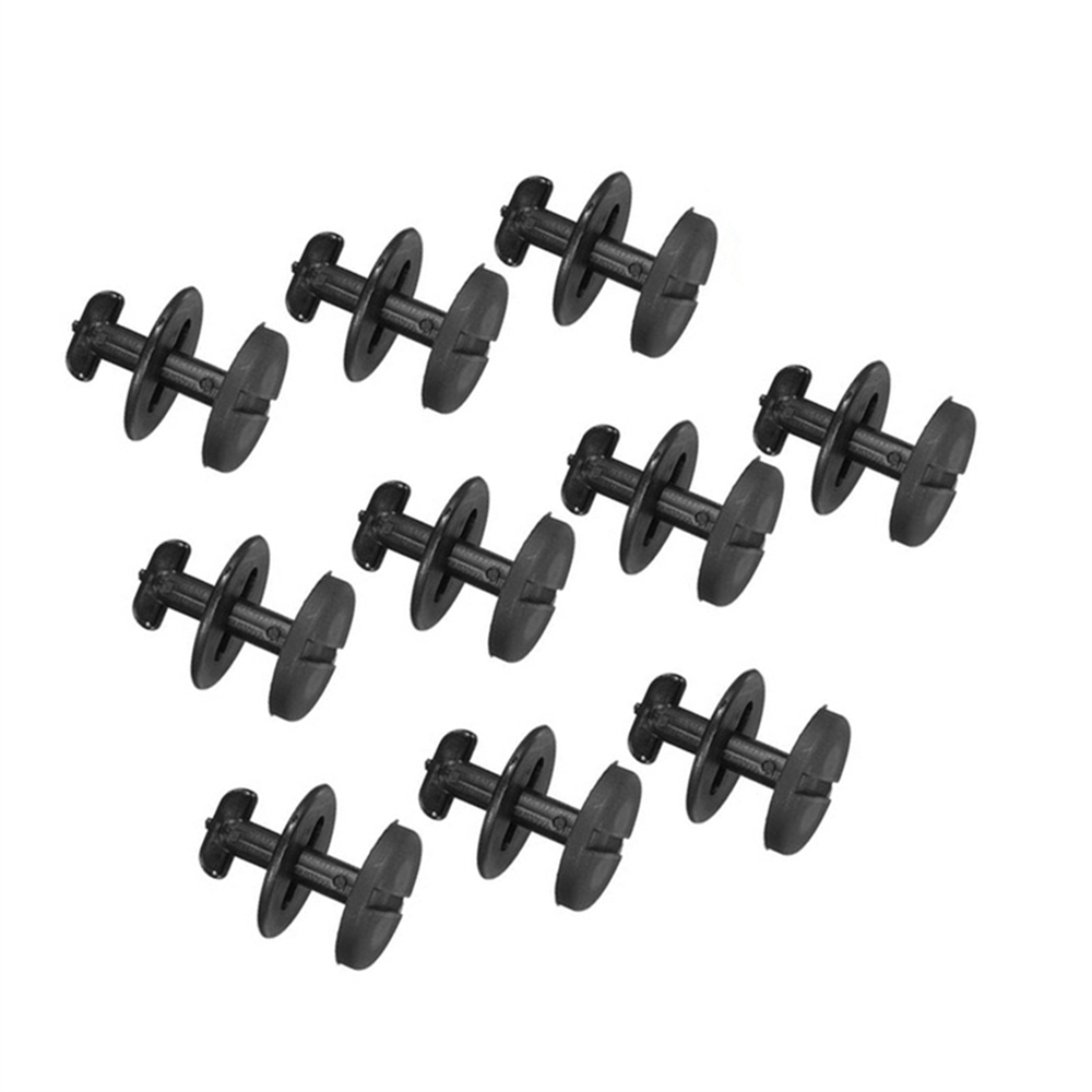 ​10pcs car floor mat carpet clips twist lock with washers 82119410191 auto fastener clips rivets for bmw e32 e34 e36 e38 e39 e46