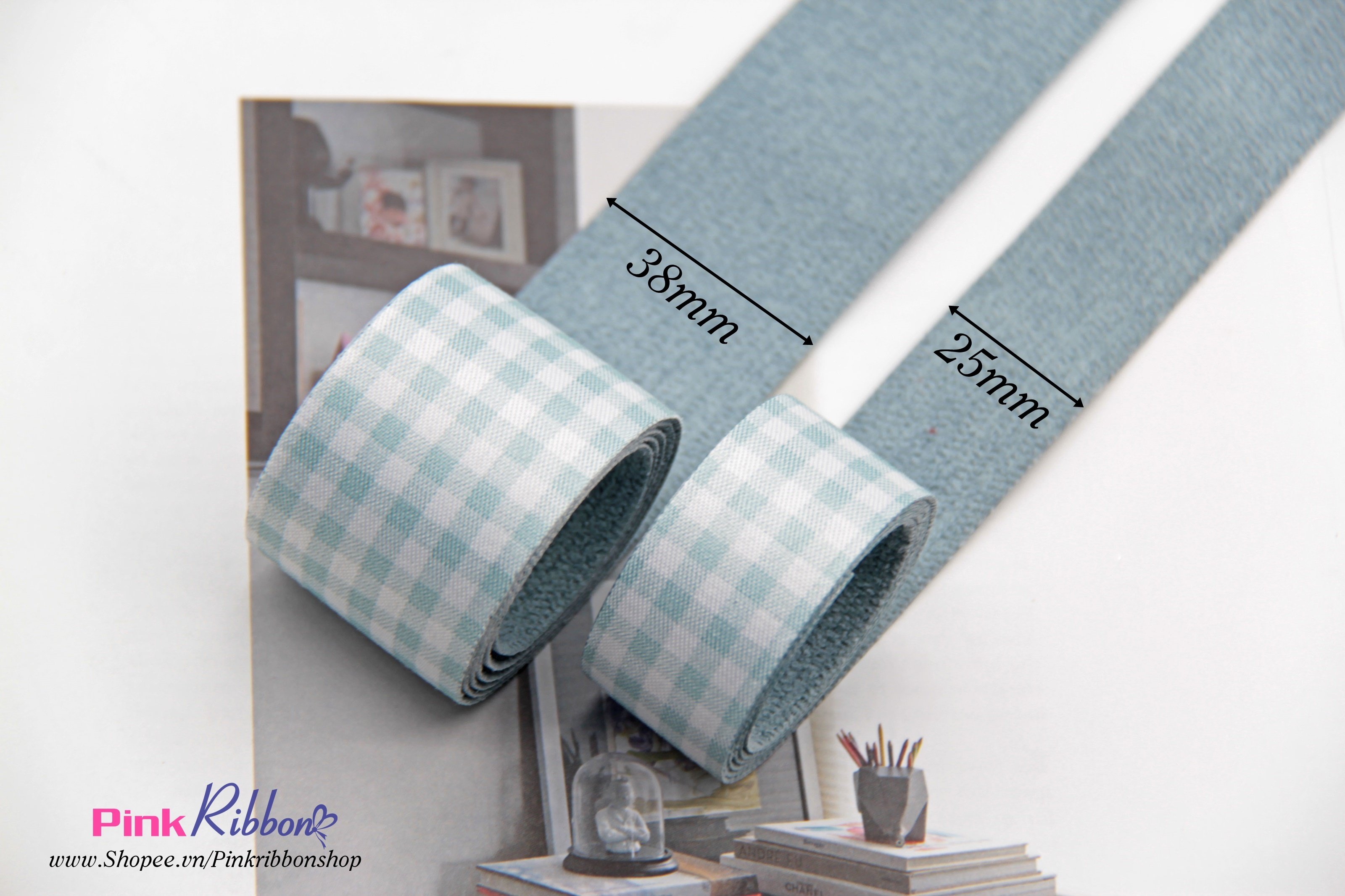 RB thô/dạ kẻ Gingham