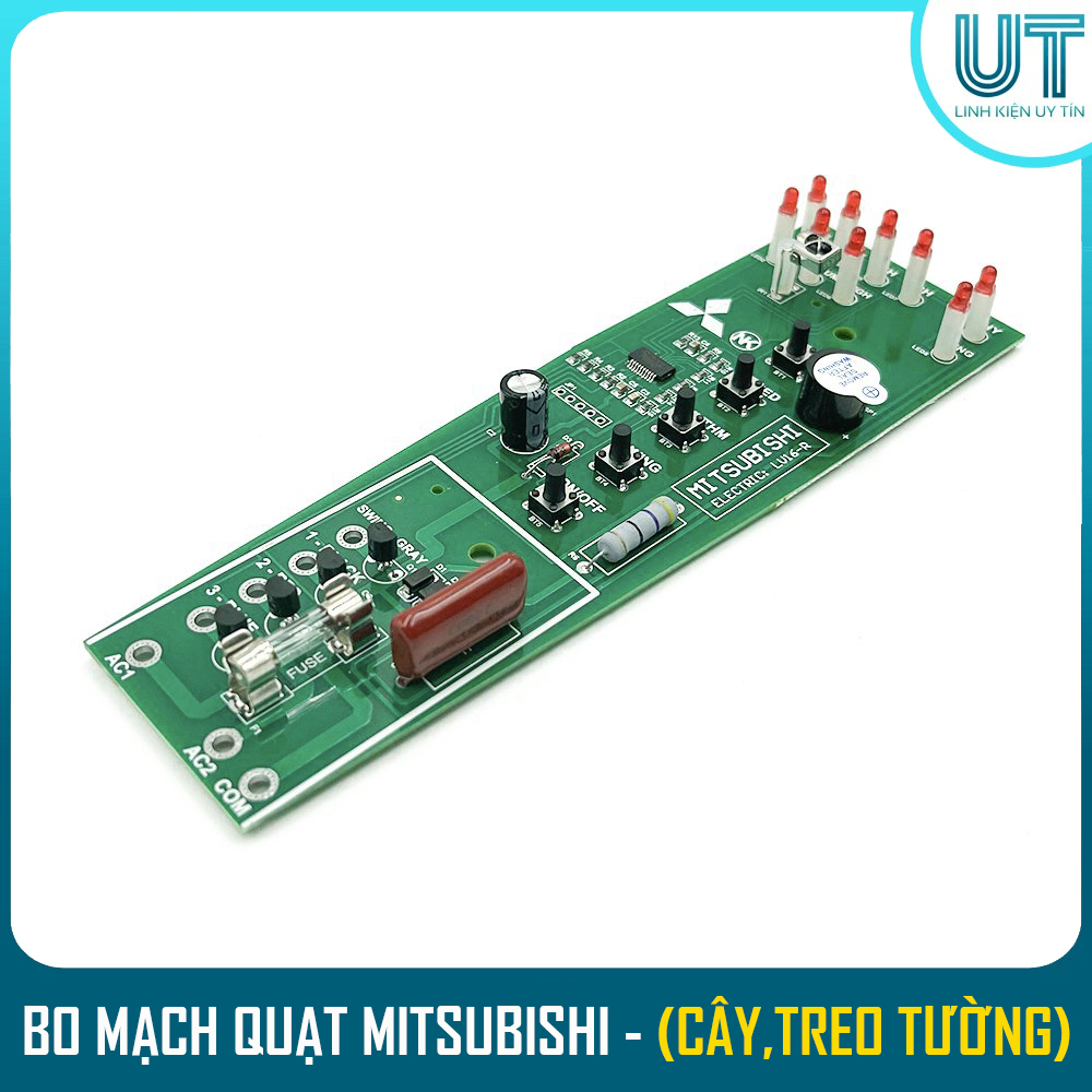 Bo mạch quạt mitsubishi lv16r và w16r/ rt - mạch quạt cây và quạt treo tường