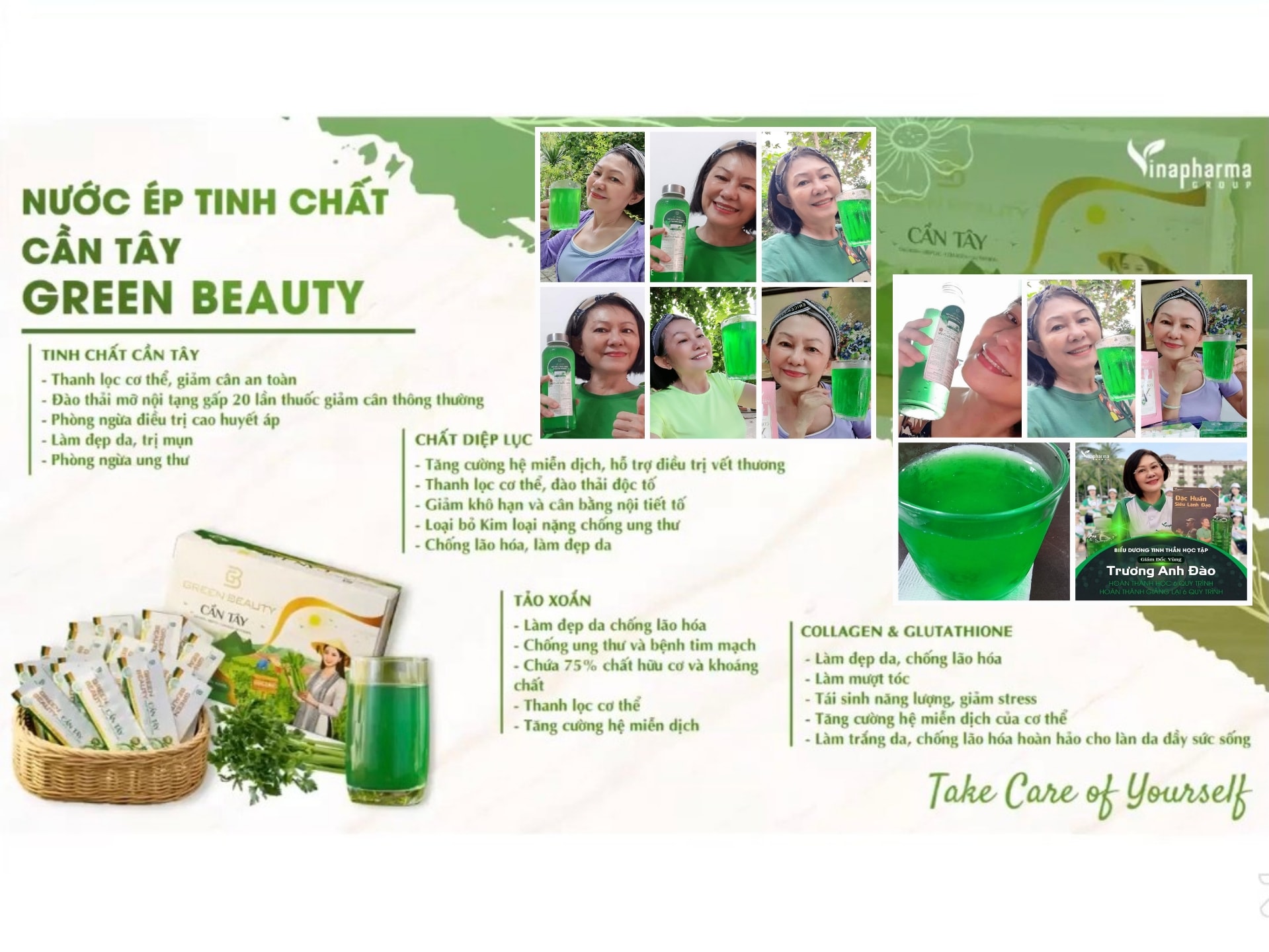 [Mẫu mới]Nước Ép Cần Tây Green Beauty