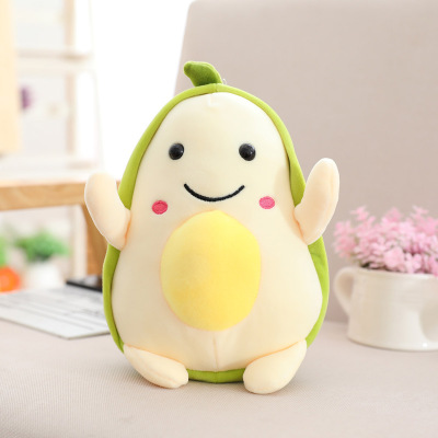 Gối ôm gấu bông quả bơ trứng mini size 20cm, 40cm siêu đáng yêu