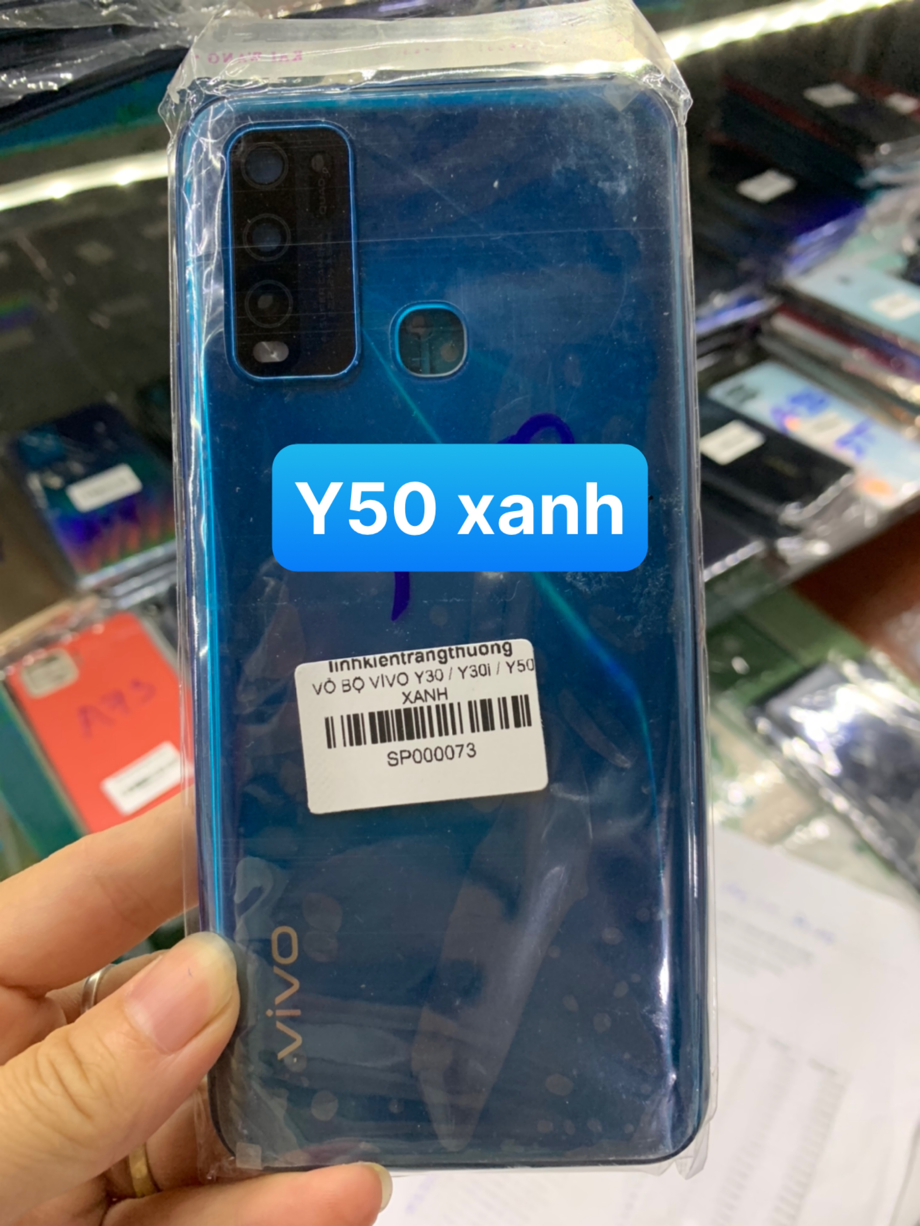 Bộ xương vỏ vivo y30/y30i/y50 zin chung nhau gồm