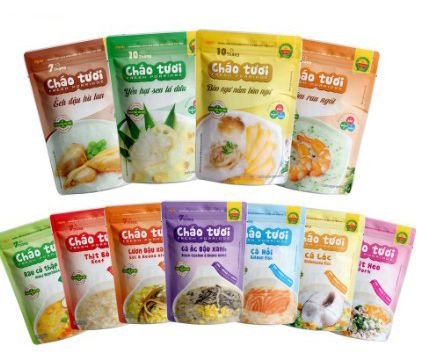 Combo 11 Gói Cháo Tươi Cây Thị 260G ( Đủ Vị )