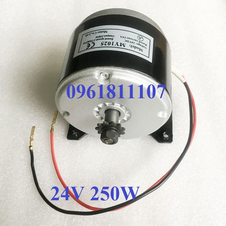 Motor 12v 300w,motor 24v 250w chế thuyền chế xe, động cơ 12v 300w, động cơ 24v 250w