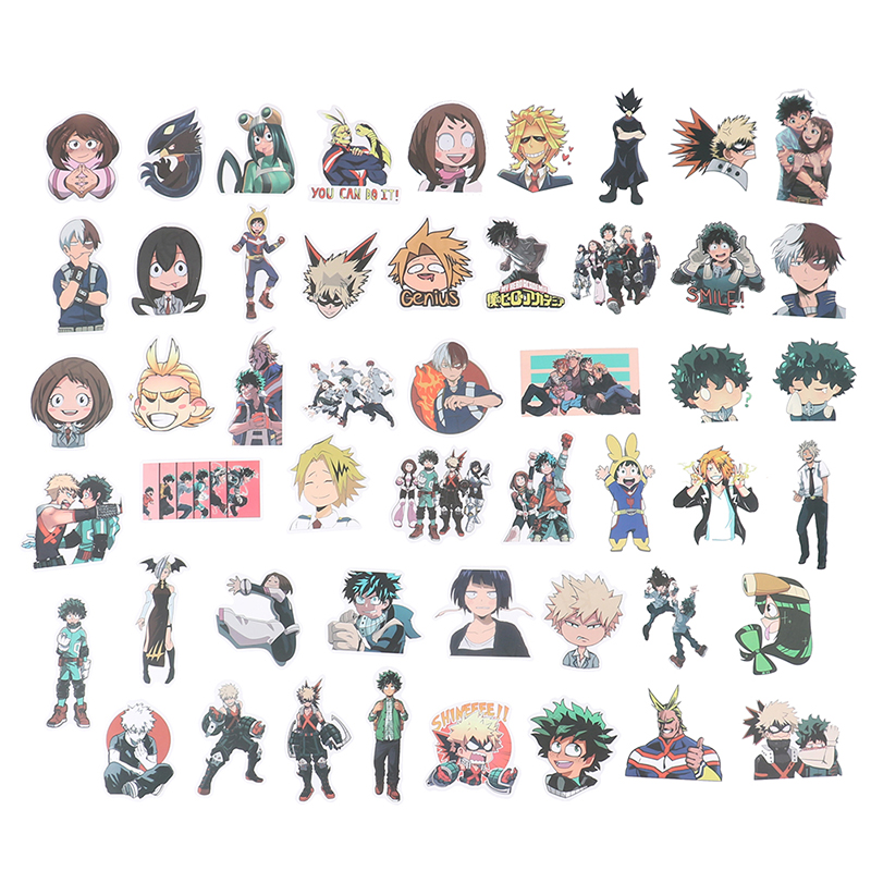 50pcs My Hero Academia Boku No Hero Metal Charms - Pendants For Jewelry Making