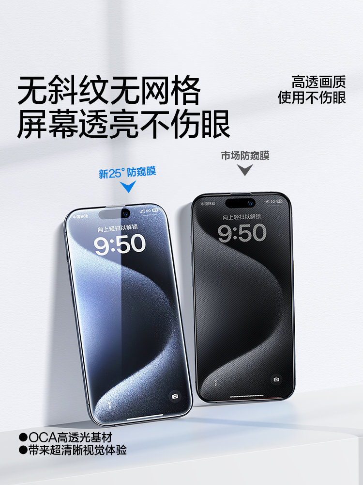 SmartDevil Tempered Glass Film for iPhone 15 Pro Max iPhone 16 Pro Max iPhone 14 Pro Max iPhone 14 Pro iPhone 14 Plus iPhone 13 Pro Max iPhone 12 Pro Max iPhone 11 iPhone 15 Plus XR XsMax 14e Privacy Screen Protector Dust Proof with Installation Tool