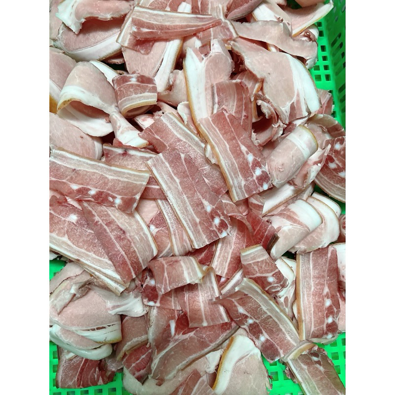 Ba Rọi Heo Thái Lát khay 350g (giao tphcm)