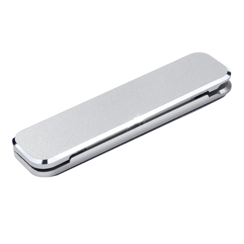 Universal Mini Size Aluminum Portable Folding Desk Mount Holder Bracket Mobile Phone Cradle Foldable Stand for Cellphone
