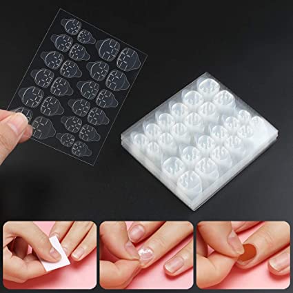 Dán móng giả 24 miếng, dán tái sử dụng dễ tháo lắp