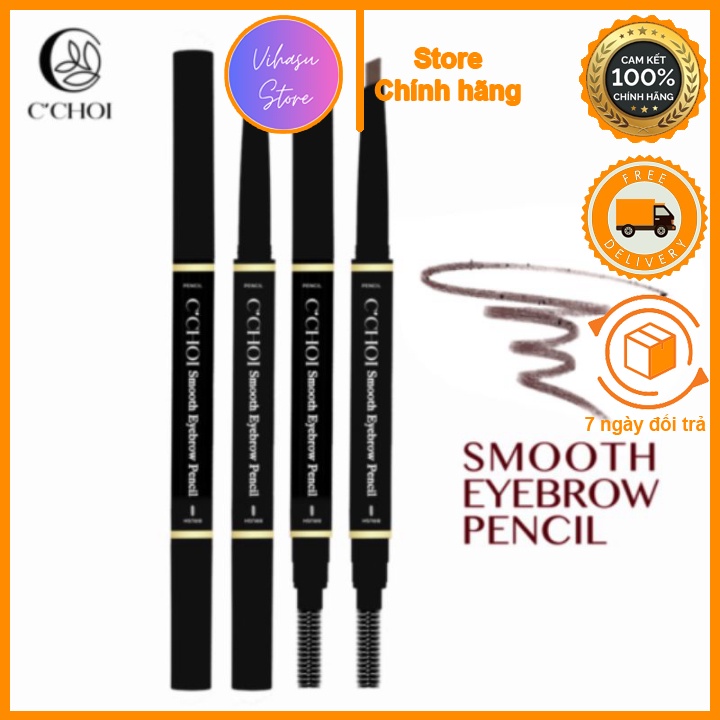Chì kẻ lông mày mịn C'CHOI - [Vihasu Store]