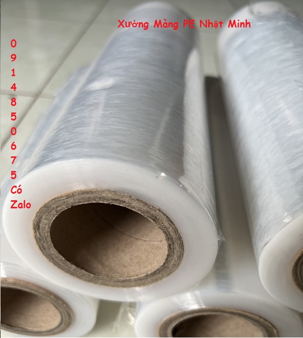 COMBO 5 cuộn màng PE quấn 25cm 1kg
