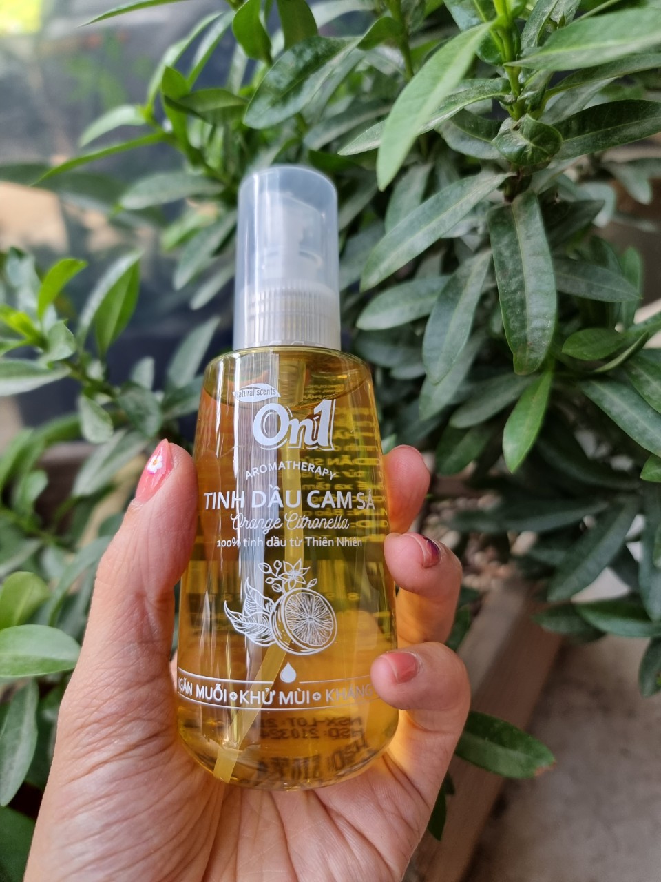 Tinh dầu sả, cam sả