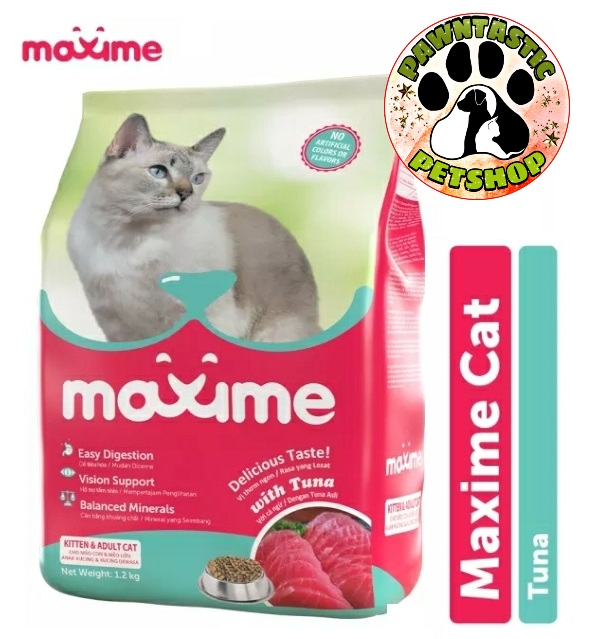 Maxime Dry Cat Food Kitten & Adult 400g Tuna Lazada PH