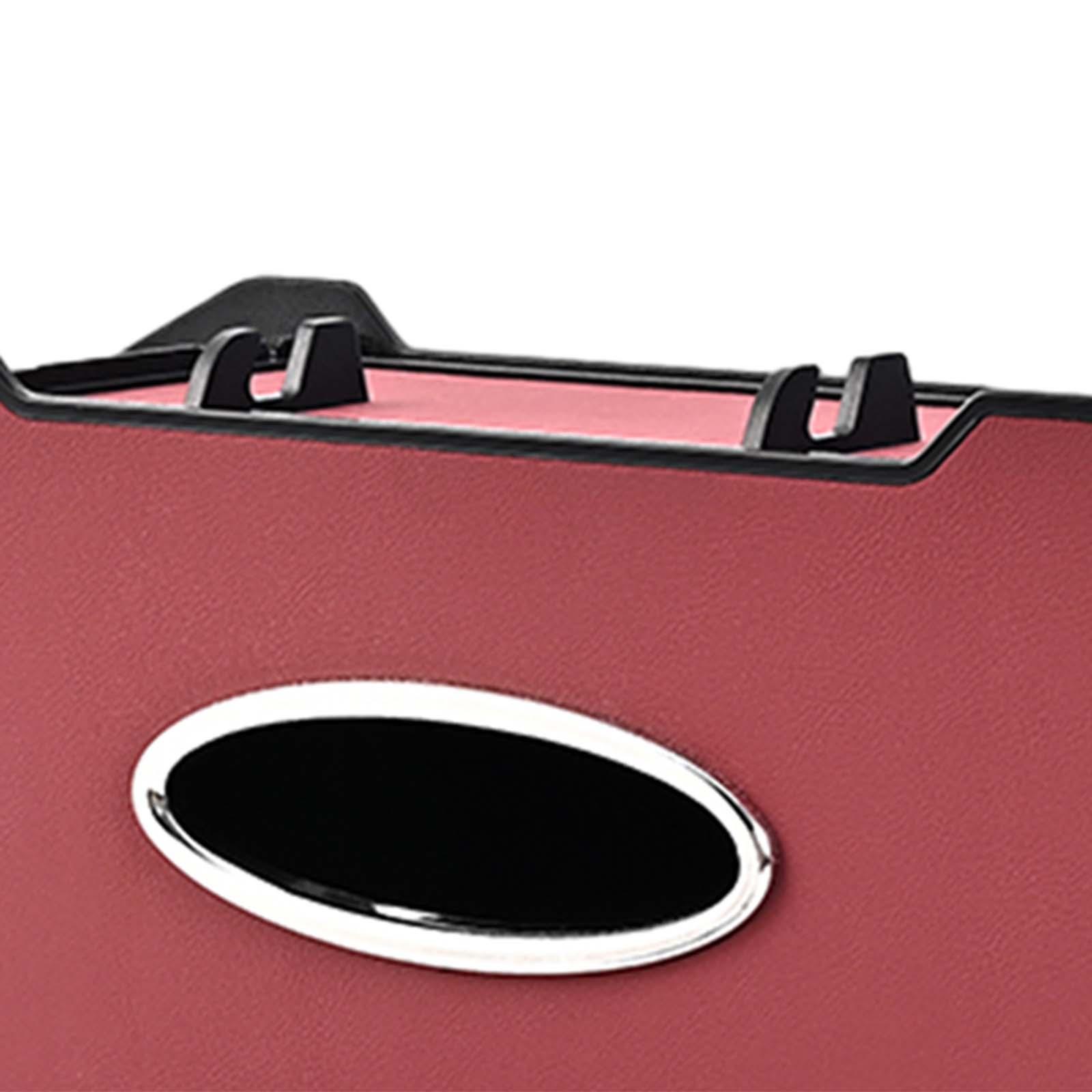 CCAire Seat Back Storage Box Interior Decoration Durable Hooks and Tissue Box Hanging Organizer Car Accessories Car Seat Back Organizer