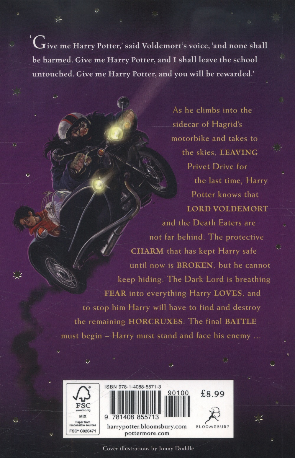 Harry Potter and the Deathly Hallows ( Book 7)