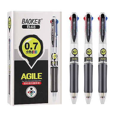 Bút bi 4 ngòi BAOKE B48 0.7mm