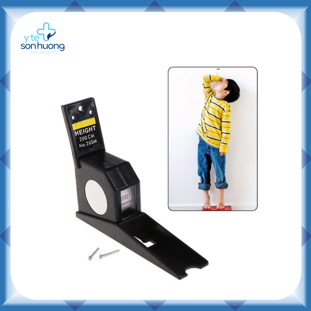 Thước đo chiều cao dán tường 2m (thước tam giác)