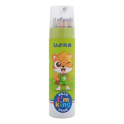 Bút Chì Màu Lon Shif 36 màu [TẶNG KÈM NẮP CHUỐT BÚT CHÌ]