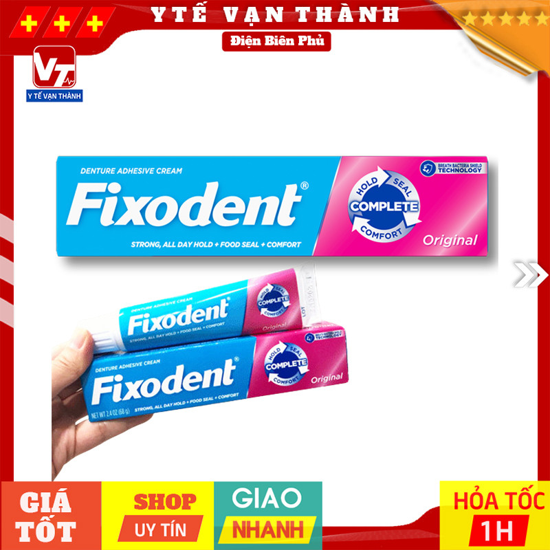✅ Keo Dán Răng Fixodent (USA) | Dán Hàm Giả -VT0311 - Y Tế Vạn Thành