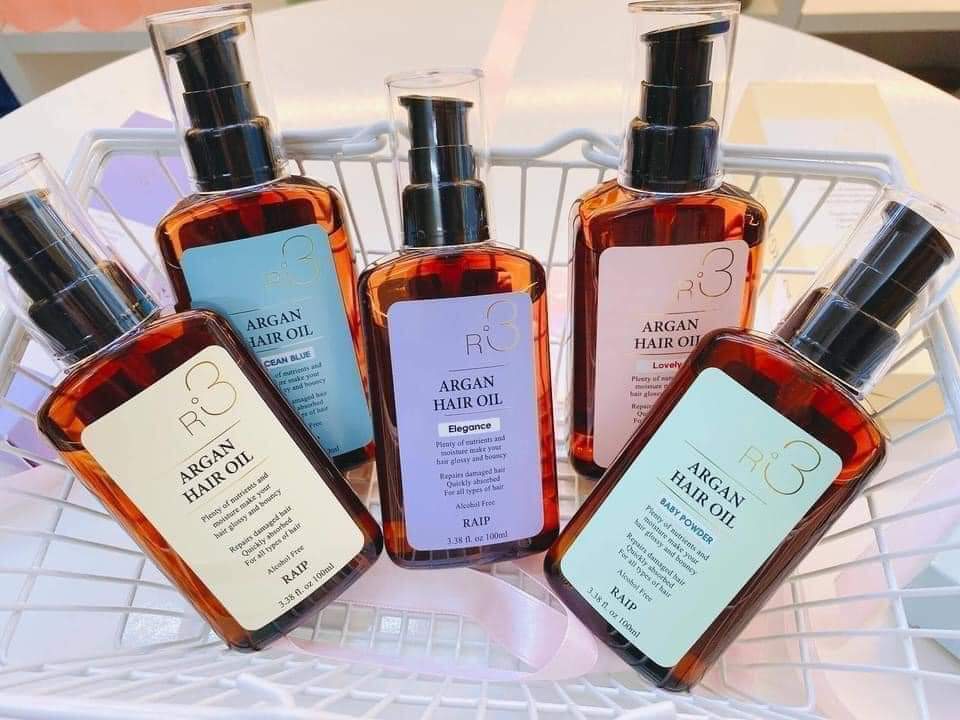 Dầu duõng tóc Argan Raip R3 Hàn Quốc